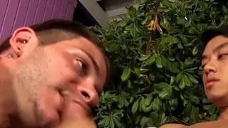 Asian twink fucked bare